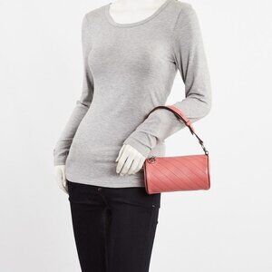 Gucci Pink Leather Blondie Mini Barrel Bag